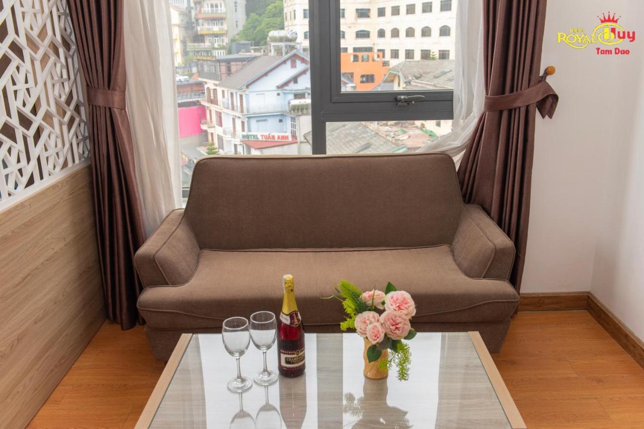 Royal Huy Hotel Tam Ðảo Esterno foto