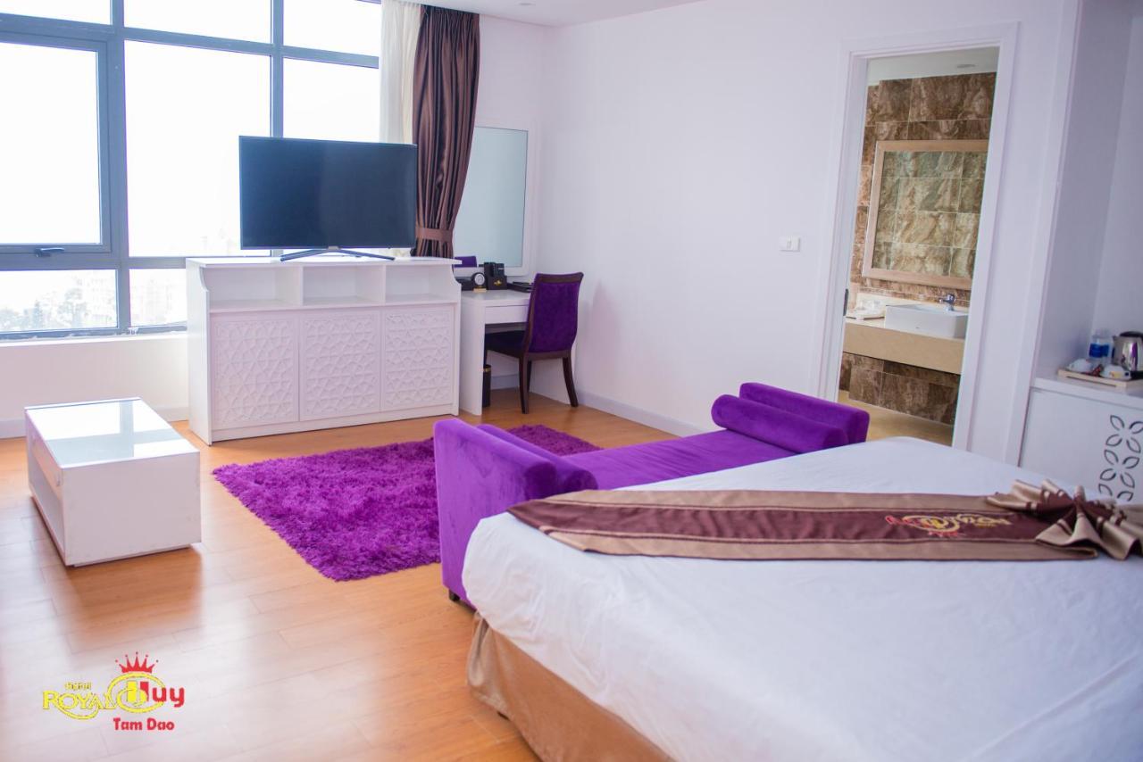 Royal Huy Hotel Tam Ðảo Esterno foto