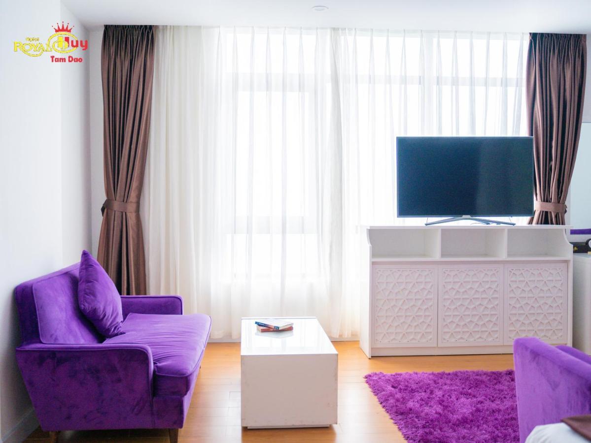 Royal Huy Hotel Tam Ðảo Esterno foto