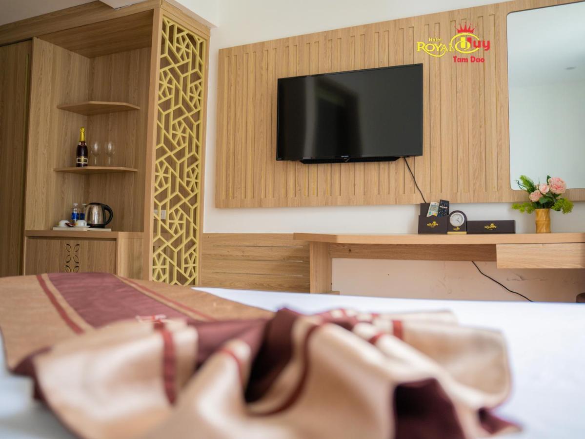 Royal Huy Hotel Tam Ðảo Esterno foto