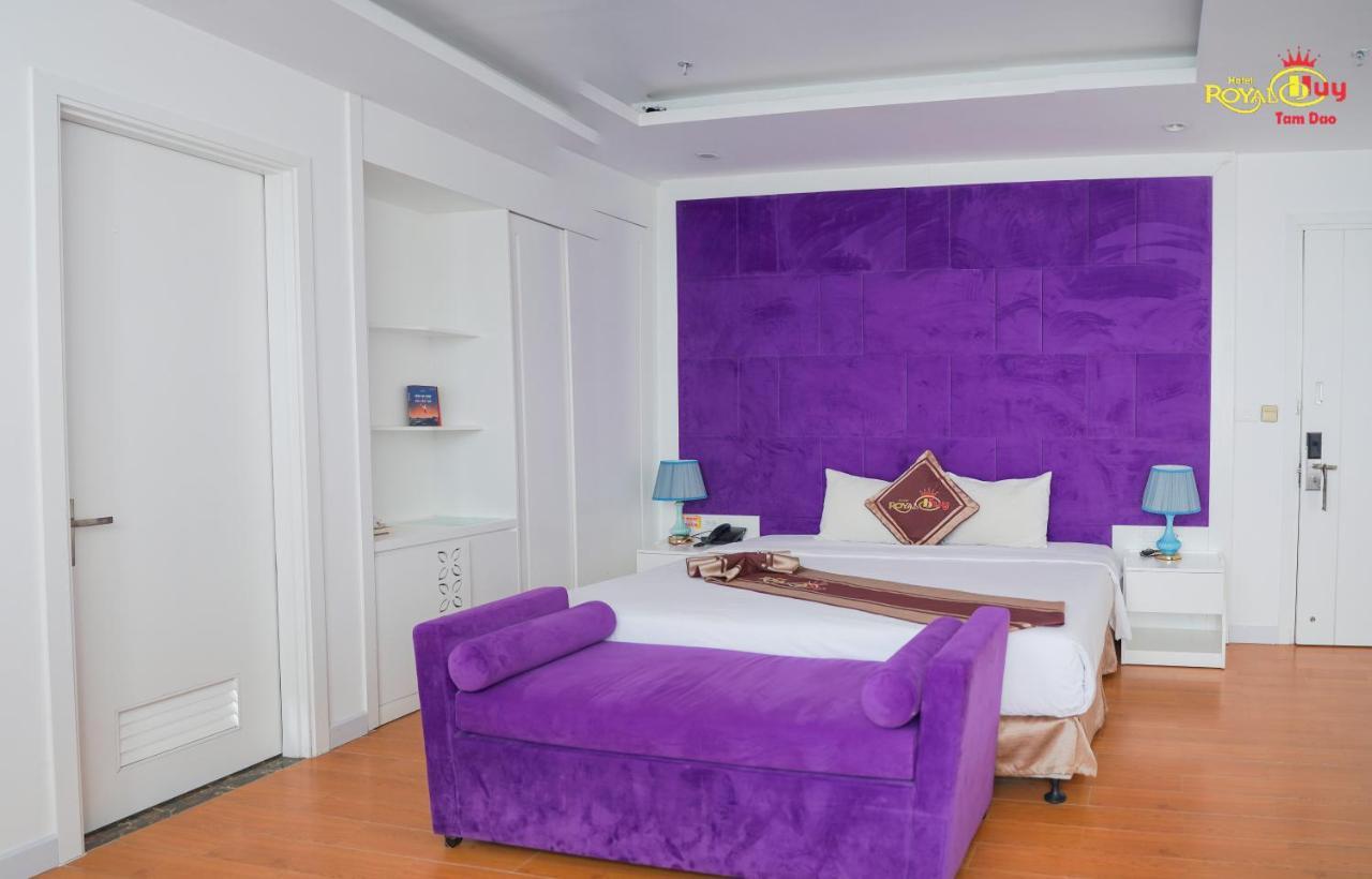Royal Huy Hotel Tam Ðảo Esterno foto